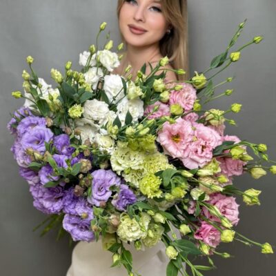Эустома Микс